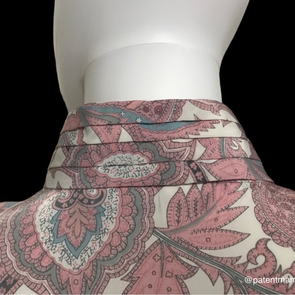 ALFRED DUNNER WOMENS FLORAL PAISLEY BLOUSE TOP - Picture 3 of 5